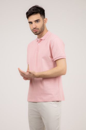 Kalta yengli polo Terra Pro SS22CA2N-17-9-11375, Pink