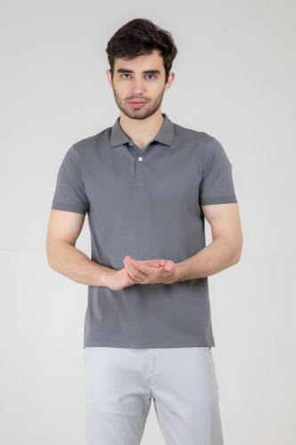 Kalta yengli polo Terra Pro SS22CA2N-17-2-10803, Dark Grey