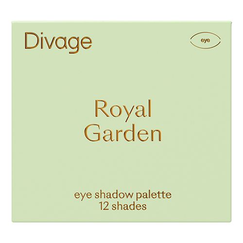 Палетка теней Divage Royal Garden, 12 цветов