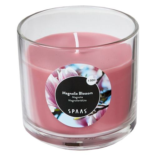 Свеча ароматическая SPAAS Glass Magnolia blossom