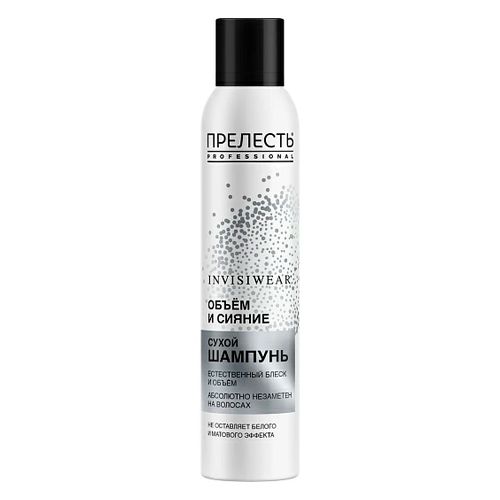 Quruq sochlar uchun shampun Prelest  Professional Invisiwear Hajmi va porlash, 200 ml