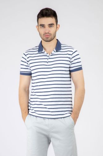 Kalta yengli polo Terra Pro SS22CA2N-17-7-11397, Navy