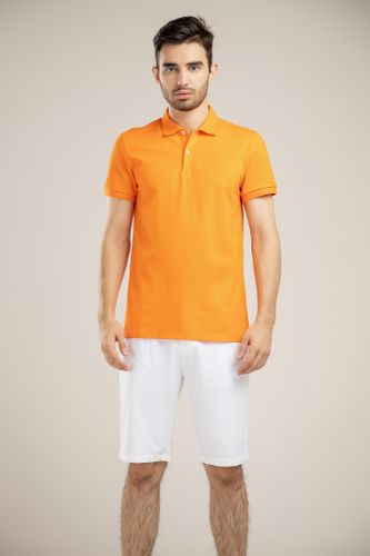 Kalta yengli polo Terra Pro SS21CA2N-17-10312, Orange