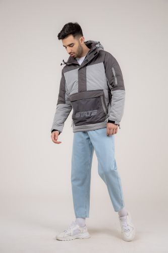 Kalta uzunlikdagi anorak Terra Pro AW21CA1N-40-10203, Grey, фото № 4