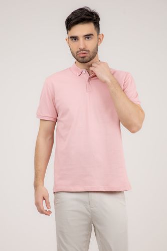 Kalta yengli polo Terra Pro SS22CA2N-17-9-11375, Pink