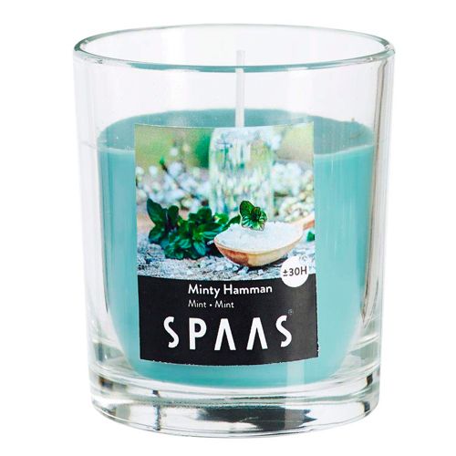 Свеча ароматическая SPAAS Glass Minty hammam