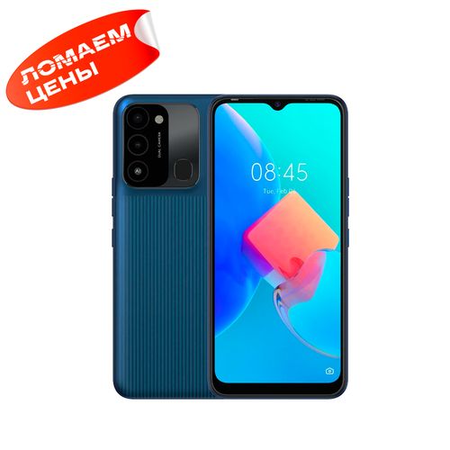 Tecno Spark Go 2022 Смартфон Доступная цена Dual SIM (nano SIM) Аккумулятор 5000 мАч  2/32 GB Atlantic blue