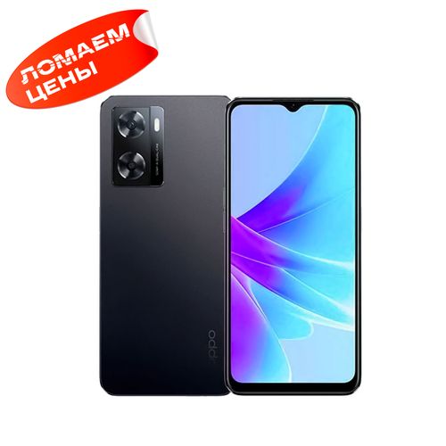 Смартфон Oppo A57s, Starry black, 4/64 GB