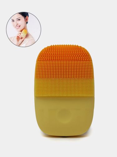 Аппарат для ультразвуковой чистки лица Xiaomi inFace Electronic Sonic Beauty Facial, Желтый, купить недорого