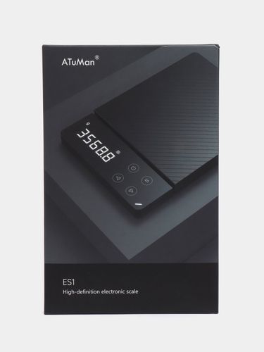 Elektron oshxona tarozilari Xiaomi ATuMan Duka ES1, Qora, 50000000 UZS