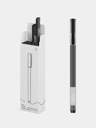 Набор ручек Xiaomi MI Jumbo Gel Ink, 10 шт, Черный