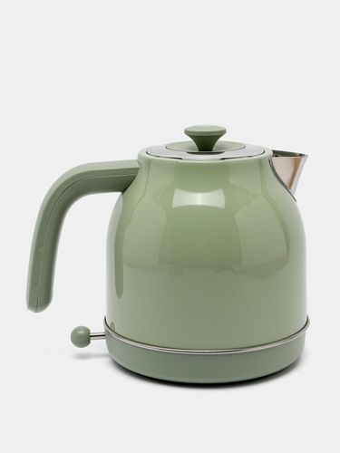 Электрический чайник Xiaomi Qcooker Retro Electric Kettle, Зеленый, фото