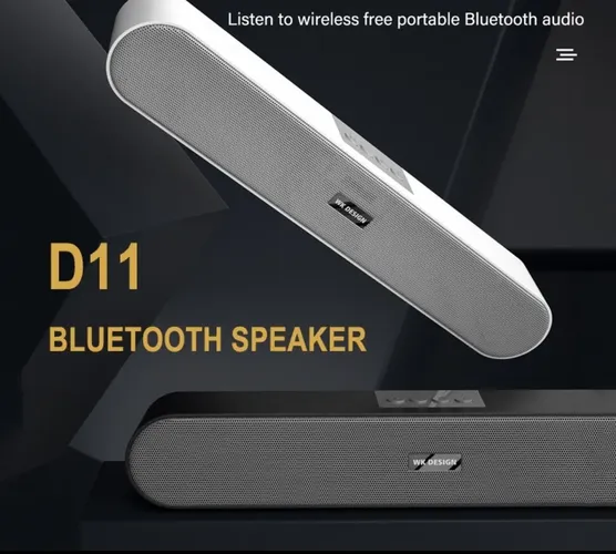 Портативная Колонка Bluetooth WK Design D11, Черный, купить недорого