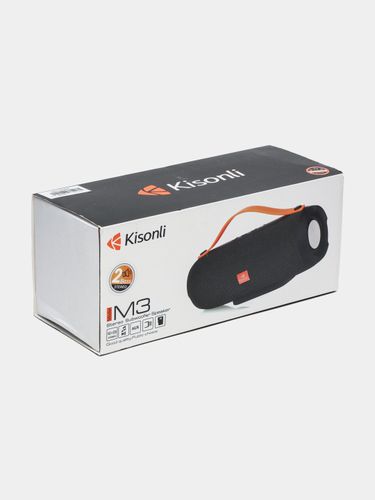 Портативная Колонка Bluetooth Kisonli M3, Черный, купить недорого