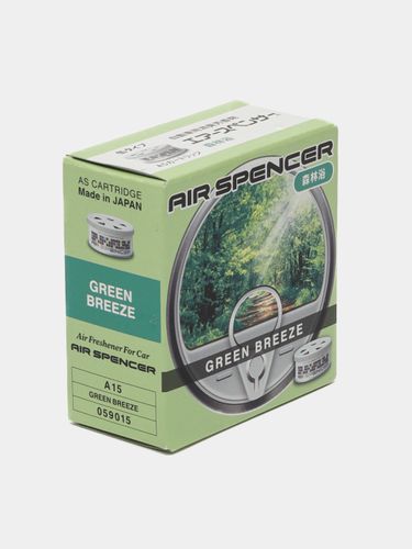 Автомобильный освежитель воздуха Eikosha Air Spencer Green Breeze, купить недорого