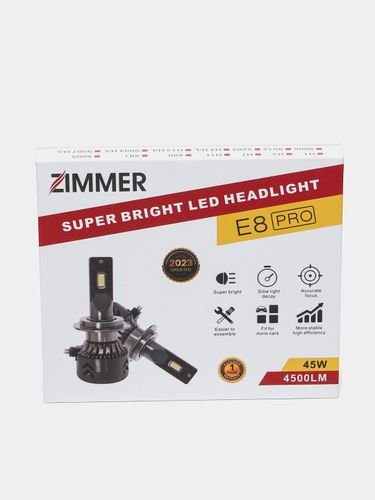 Светодиодные LED лампы Zimmer E8 PRO H4, 45400000 UZS