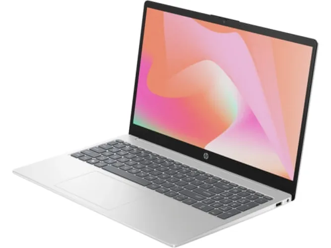 Ноутбук HP 15-FC0007NIA | R7-7730U | 8 GB | 512 GB SSD | 15.6", Серебристый