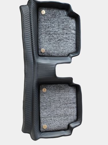 Автомобильные 7D коврики Chevrolet Nexia-3, Черный-Серый, фото
