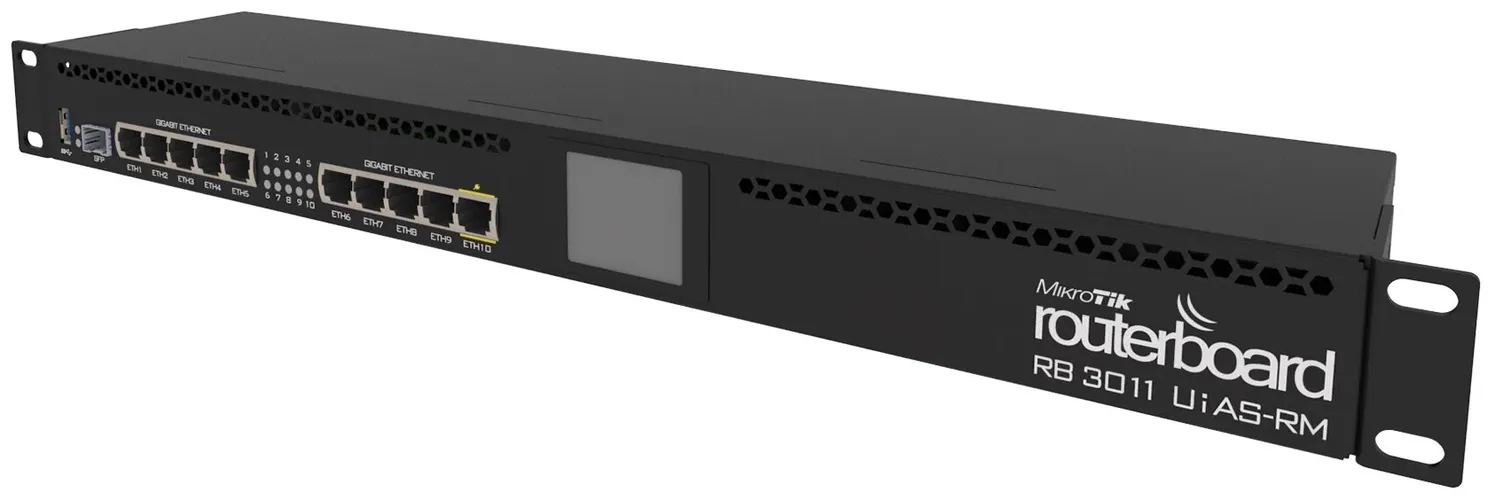 Маршрутизатор MikroTik RouterBoard RB3011UiAS-RM, купить недорого