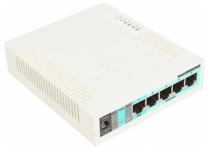 Kommutator Mikrotik CRS106-1C-5S