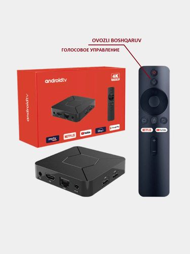 TV pristavka TV Box Q5, qora