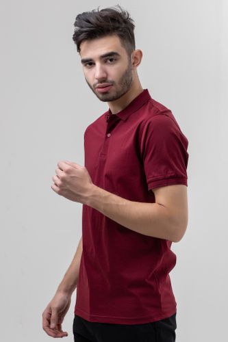 Kalta yengli polo Terra Pro AW20CA2N-17-13-8966, Dark Red, купить недорого