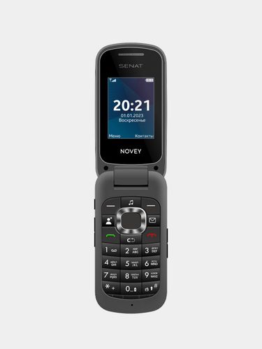 Mobil telefon Novey Senat SC1 CDMA, kulrang metallik, O'zbekistonda