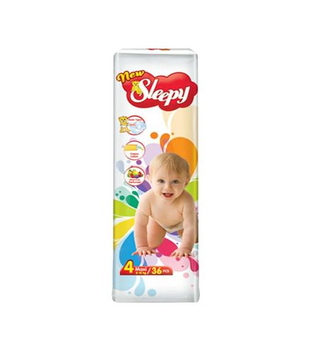 Bolalar tagliklari New Sleepy Eco №4 8-18 kg, 36 dona