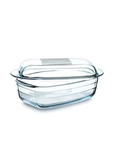 Жаропрочная прямоугольная кастрюля Pyrex 466A7, 36х22 см, 6.7 л