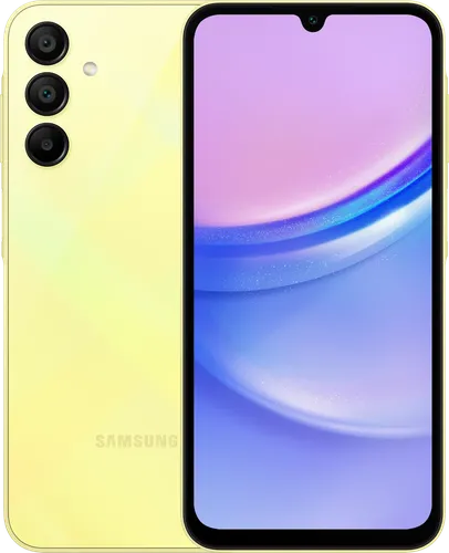 Smartfon Samsung A15, sariq, 8/256 GB, купить недорого