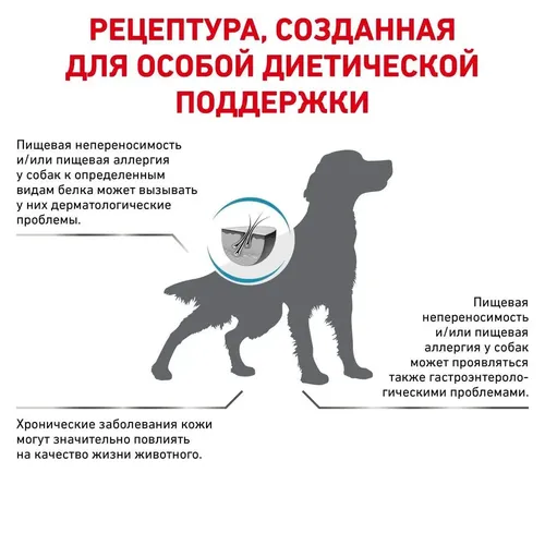 Itlar uchun quruq yem Royal canin hypoallergenic, 14 kg, в Узбекистане