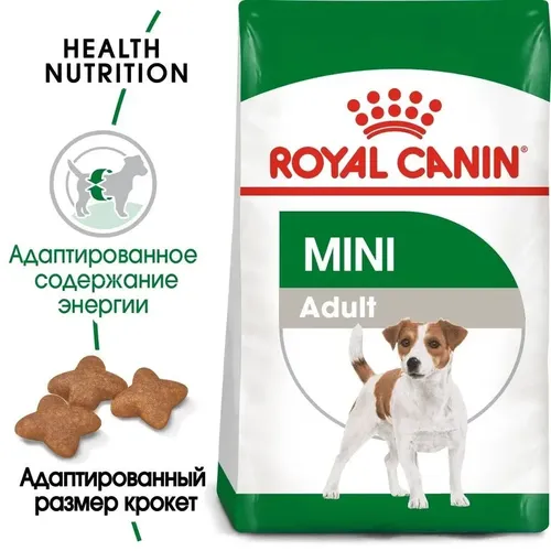 Itlar uchun quruq yem Royal Canin mini adult, 8 kg