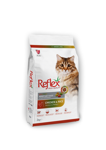 Сухой корм Reflex Gourmet из курицы и риса, 15 кг