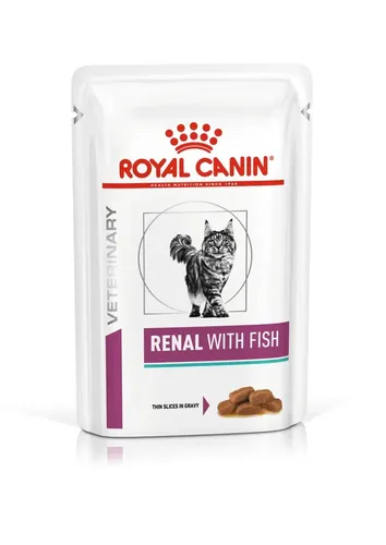 Влажный корм Royal Canin Renal fish, 1 шт по 85г