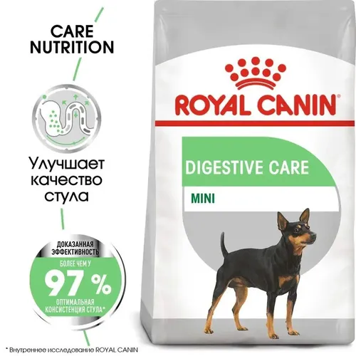 Itlar uchun quruq yem Royal Canin mini degistive care, 8 kg