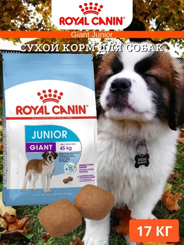 Сухой корм для собак Royal canin giant junior, 17 кг