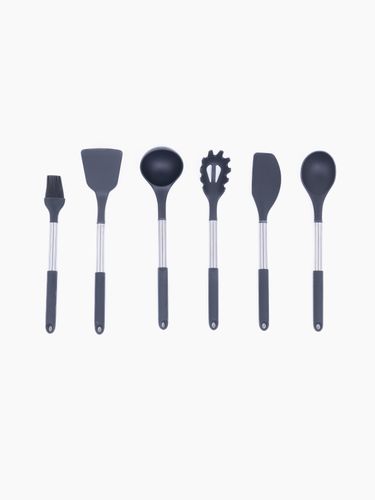 Набор силиконовых кухонных принадлежностей E-12-G, 12 предметов, Серый, arzon