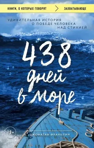 438 дней в море. Удивительная история о победе человека над стихией | Франклин Джонатан