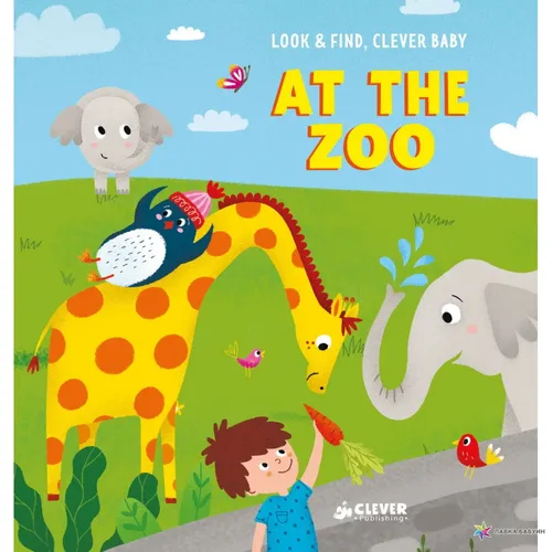 English Books. Look and find, Clever baby: At The Zoo