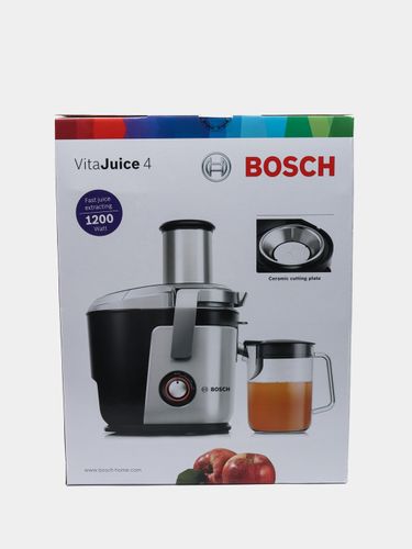 Соковыжималка Bosch MES4010, Серебристый, фото