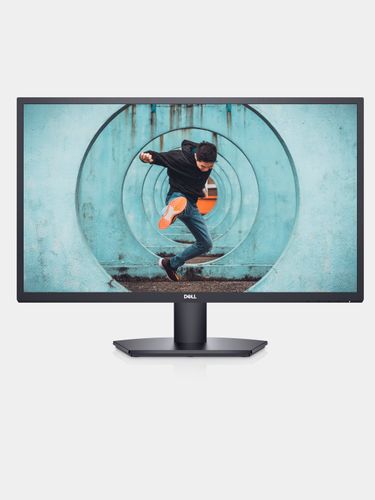 Monitor Dell SE2722H, qora