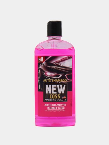 Avtoshampun New Coss Bubble Gum, 500 ml