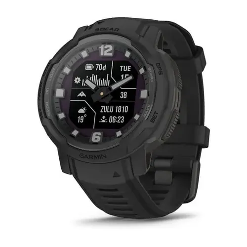 Smart soat Garmin Instinct Crossover, qora