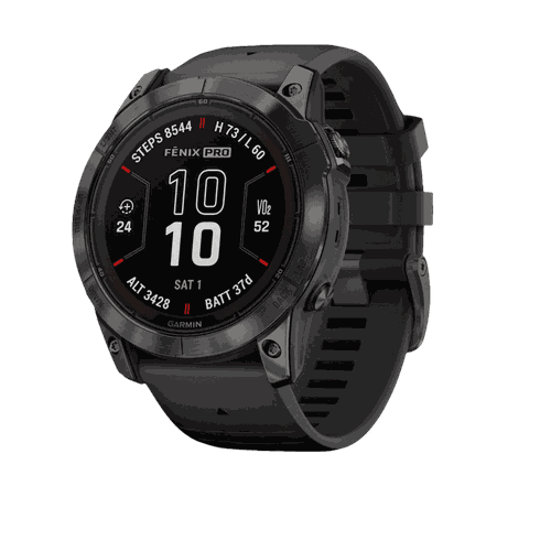 Смарт часы Garmin Fenix 7X Pro, Черный