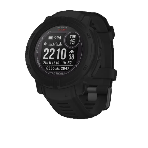 Смарт часы Garmin Instinct 2 Solar, Черный, 23 мм