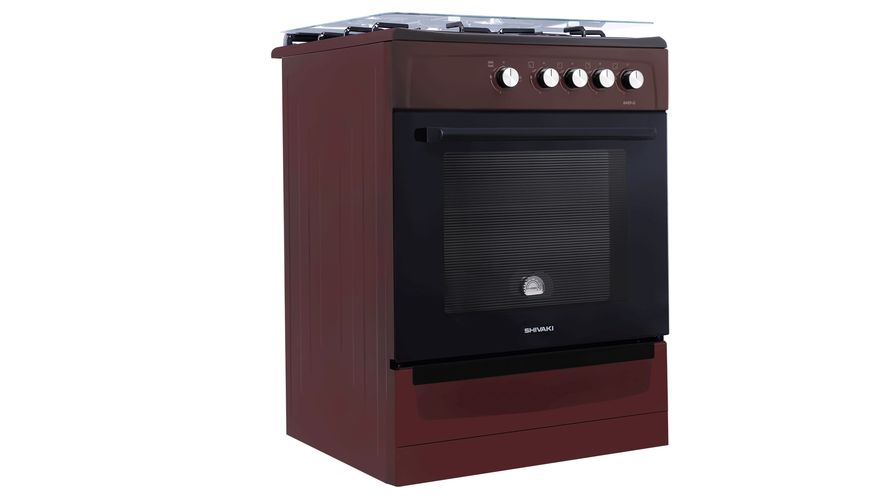 Газовая плита Shivaki 6410-G, Бордовый