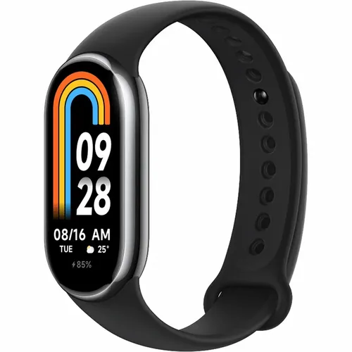 Xiaomi Smart Band 8 fitnes bilaguzugi, Qora, 41 mm