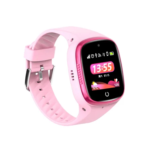 Детские смарт часы Poroda 4G Baby Watch, Розовый, 33 мм