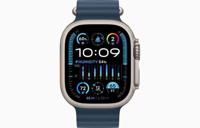 Умные часы Apple Watch Ultra 2 Ocean, 49 мм, Синий