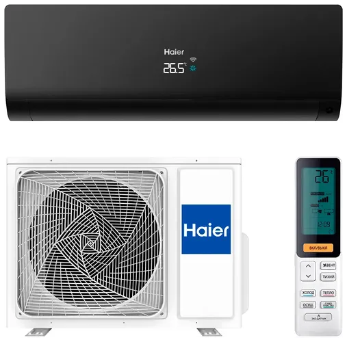 Konditsioner Haier AS35S2SF1FA-B3/1U35S2SM1FA, Qora, купить недорого